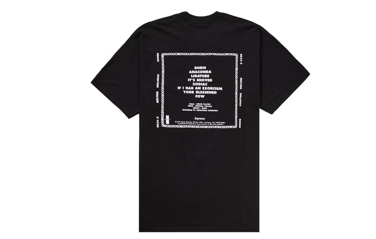 ★Supreme x Melvins★ロックバンド「メルヴィンズ」Tシャツ ☆Supreme x Melvins☆ロックバンド「メルヴィンズ」Tシャツ