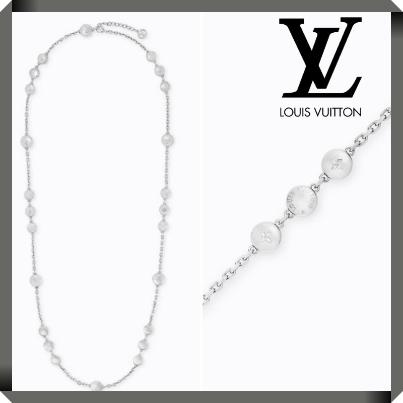 2024SS 可愛い☆Louis Vuitton☆スタッズ ロングネックレス