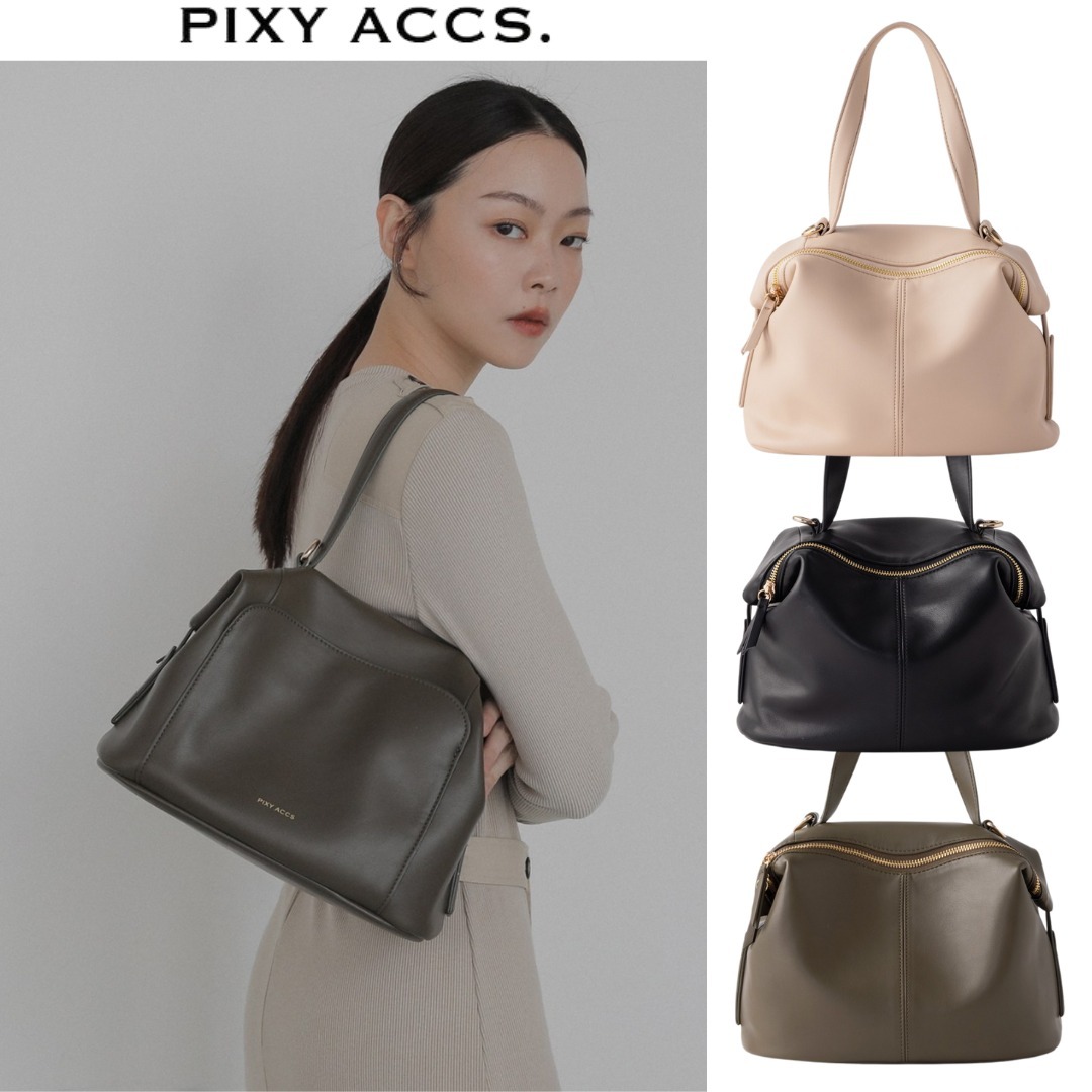台湾発 PIXYACCS A5サイズ収納可 2way ショルダーバッグ