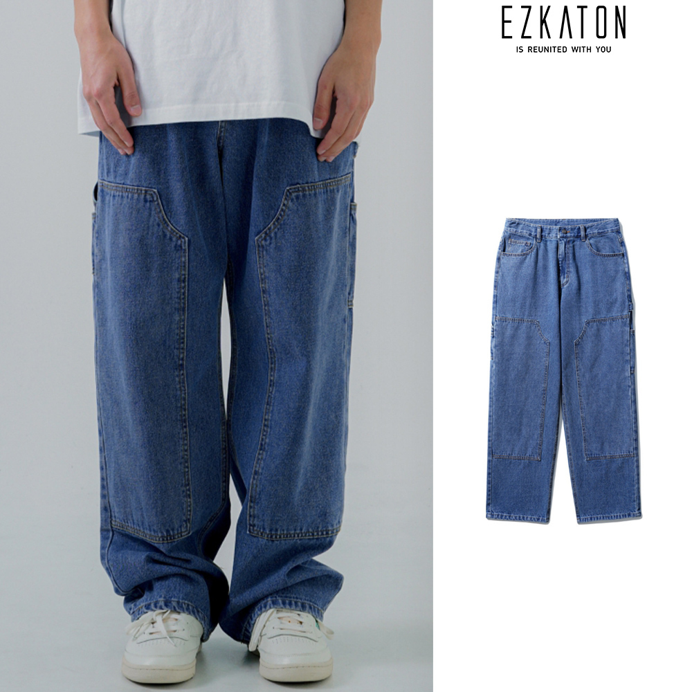 【EZKATON】24SS★ Stone Washed Painter Pants