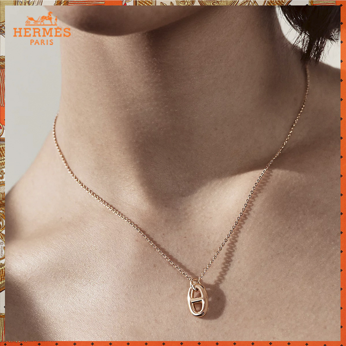 HERMES ペンダント《Farandole》シェーヌダンクル DHL発送 直営