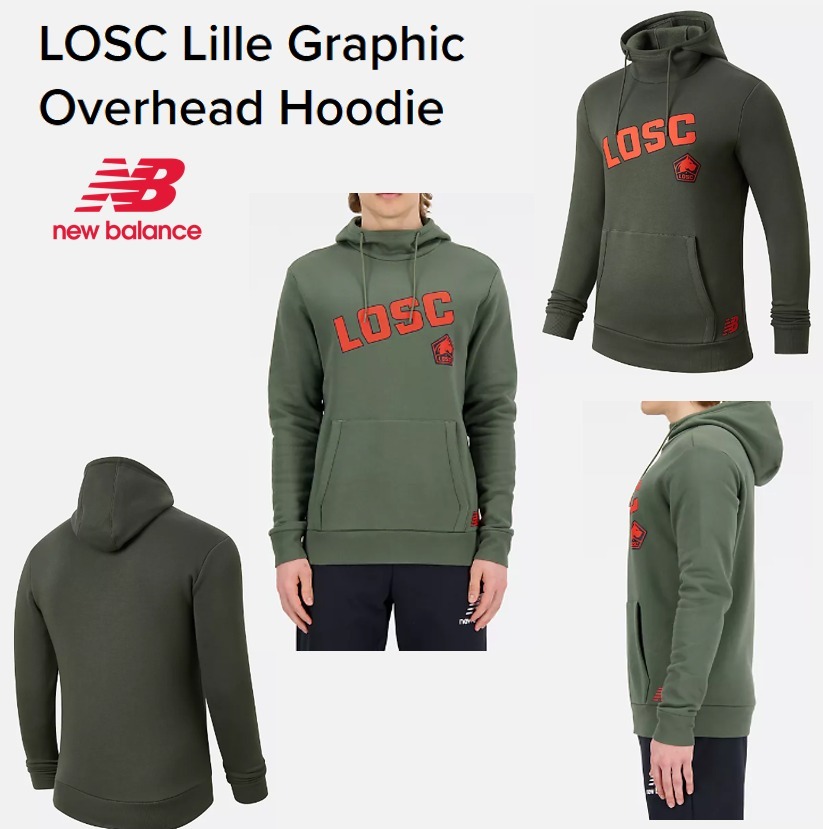 送料&関税込み☆メンズ☆NB LOSC Lille Graphic Overhead Hoodie