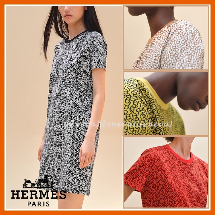 【コーデが決まるアイテム♪】HERMES Naoussa Chaineワンピース コーデが決まるアイテム♪】HERMES Naoussa Chaineワンピース