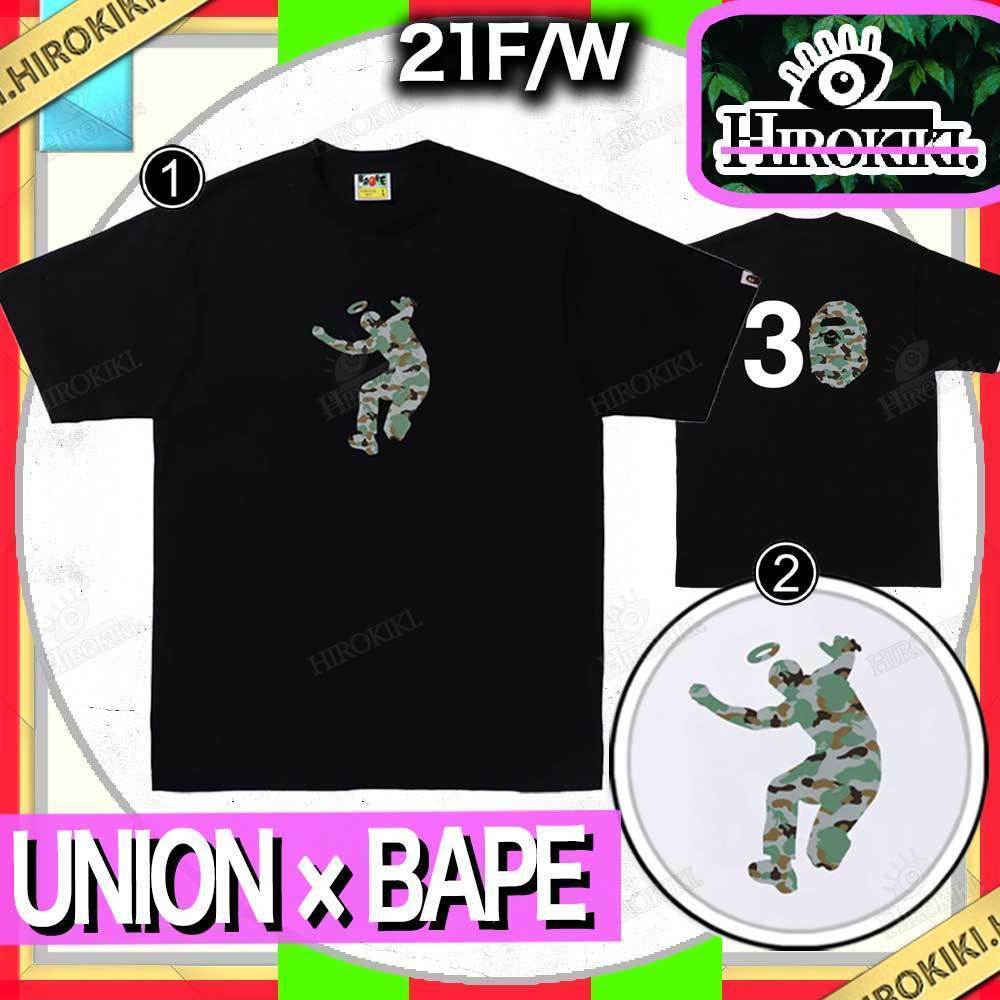 【本物保証 /関税・送料無料】BAPE × UNION TEE 30th