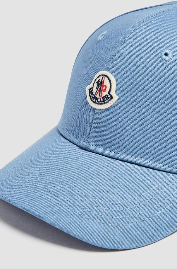 MONCLER 2024春夏新作キッズ ロゴ付き ベースボールキャップ MONCLER 2024春夏新作キッズ ロゴ付き ベースボールキャップ