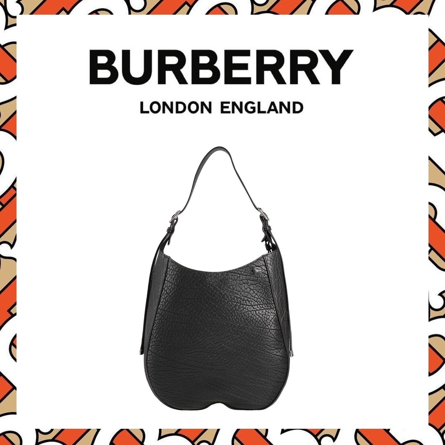 ★ BURBERRY ★ レザー ショルダーバッグ