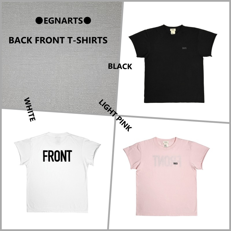 ●EGNARTS●BACK FRONT T-SHIRTS/韓国の若い男