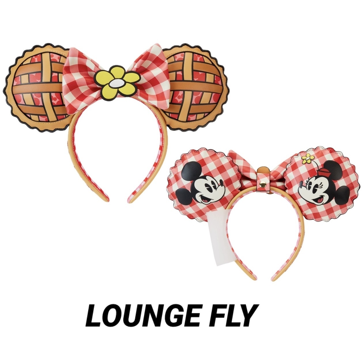 ◆LOUNGE FLY◆Disney Minnie & Mickey カチューシャ 送料込