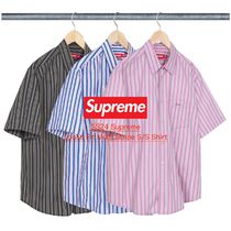 SS24 Supreme Loose Fit Multi Stripe S/S Shirt