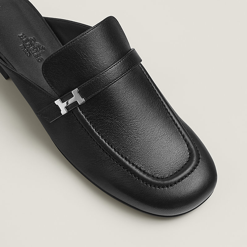 【ロゴと合わせやすい色がポイント】HERMES ミュール《イエナ》