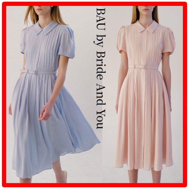 ☆【BAU by Bride And You】☆LILITH ピンタックロングドレ.ス☆