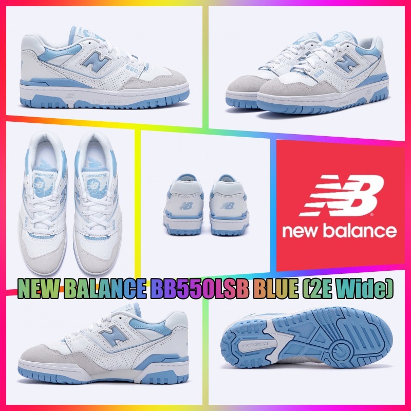 ★ニューバランス★スニーカー★BB550LSB BLUE★2E WIDE