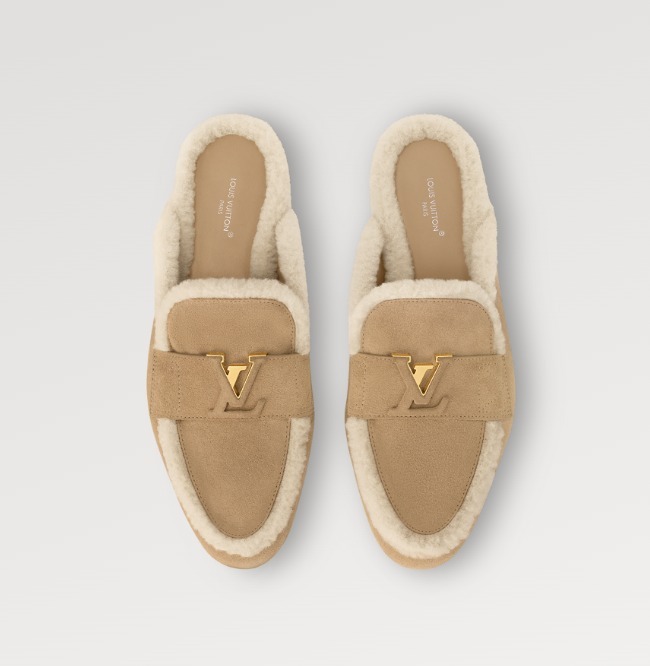 Louis Vuitton LV カプリ オープンモカシン Louis Vuitton《LVカプリ オープンバックモカシン》Beige 直営店