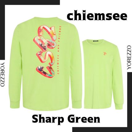 CHIEMSEE Long Sleeve Crew Neck Long Sleeves Cotton Long Sleeve T-shirt