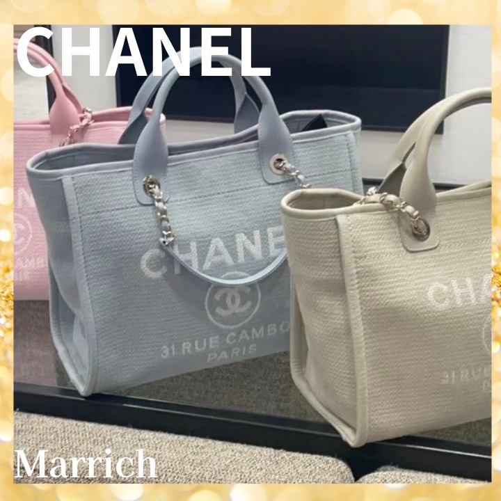 24SS《たくさん入って便利！》CHANEL ショッピングバック