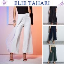 真美子夫人愛用☆エレガント【ELIE TAHARI】オーバーレイ パンツ