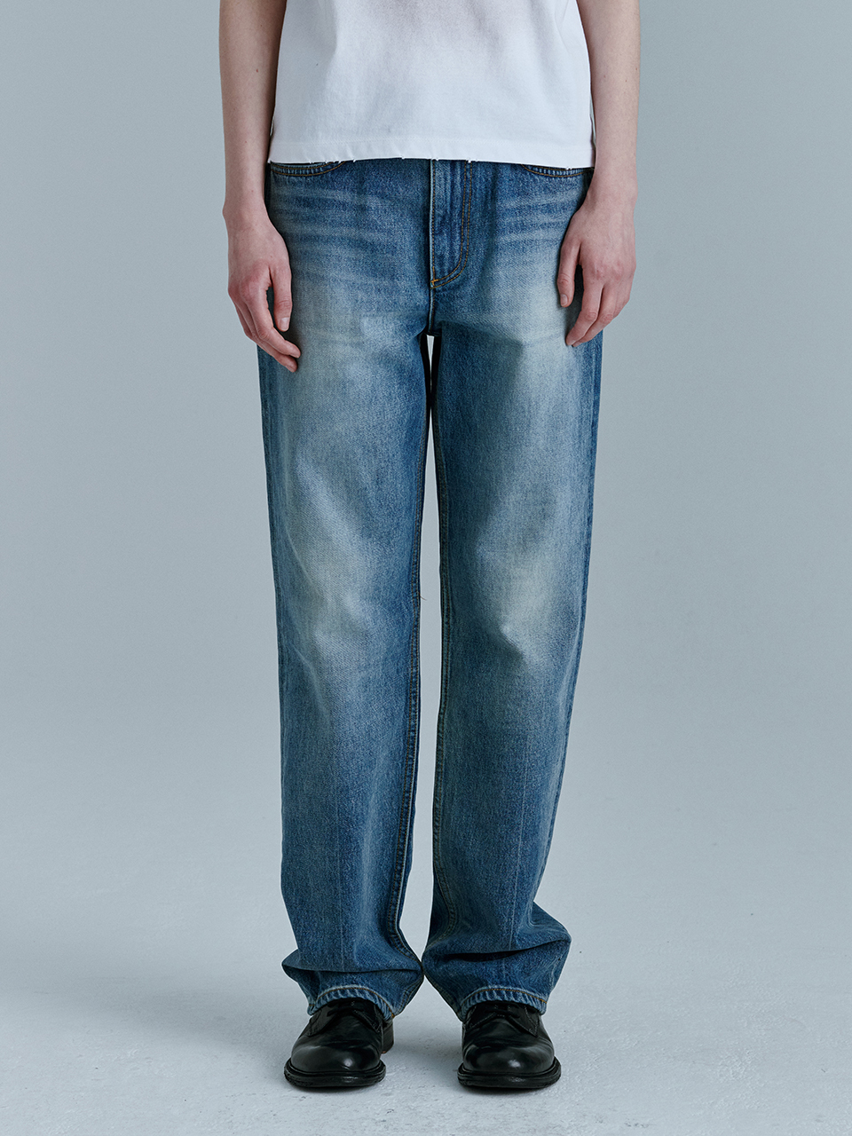 [Margesherwood ] / ☆ CLASSIC DENIM PANTS / blue