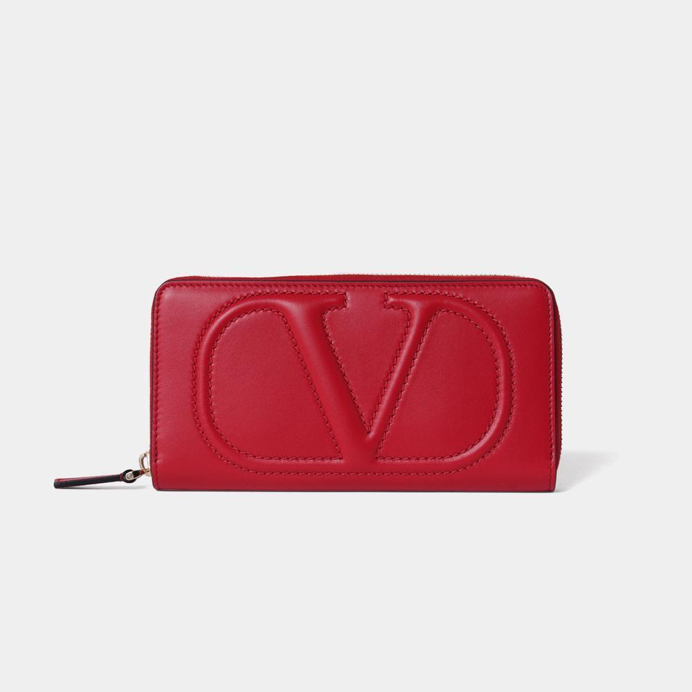 ★ VALENTINO ★ ロゴ付き 長財布 【多色在庫】
