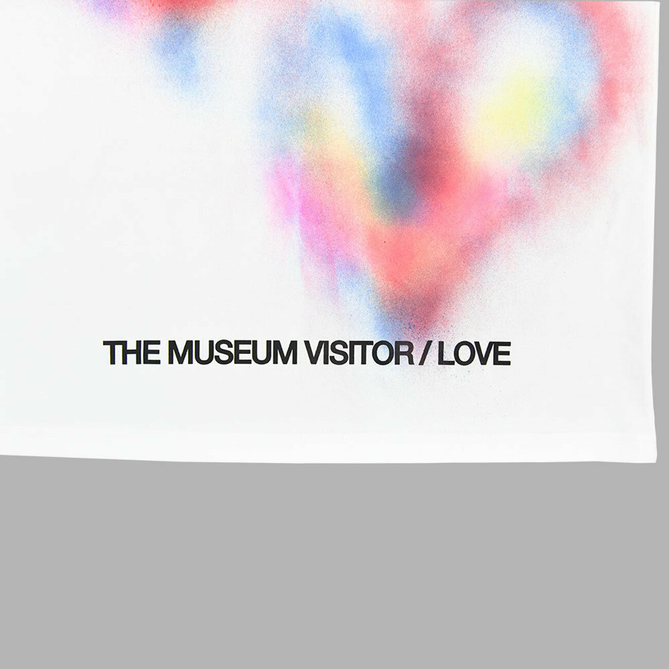 THE MUSEUM VISITOR☆韓国☆BERLIN LOVE HEART SPRAYED T-SHIRTS