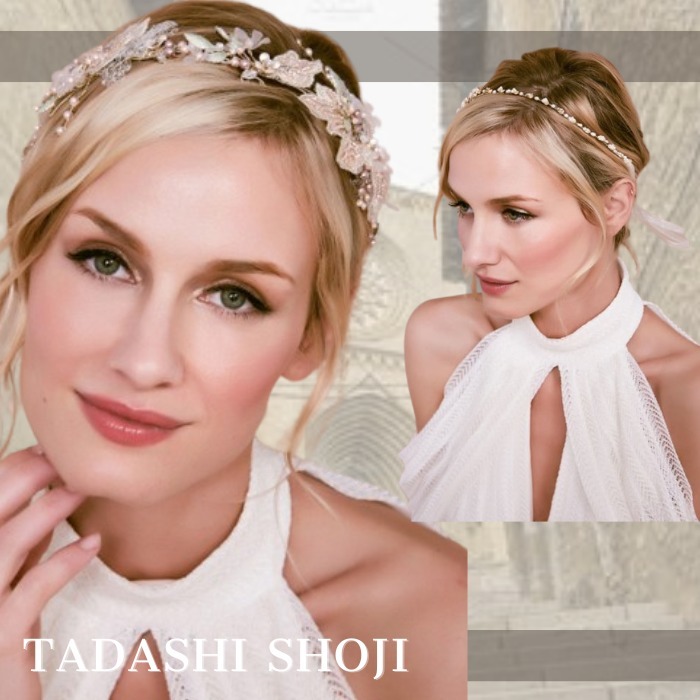 繊細なデザイン☆【Tadashi Shoji】minali, pinali head piece