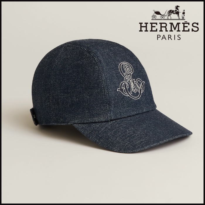 ■お洒落【 HERMES 】キャップ デイヴィス・エミール・エルメス
