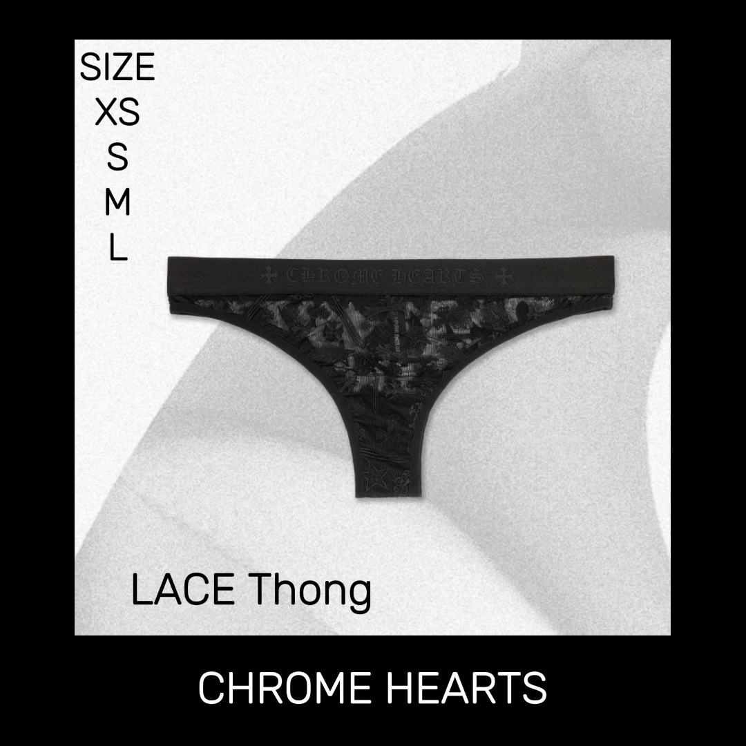 CHROME HEARTS LACE Thong タンガ Tバック