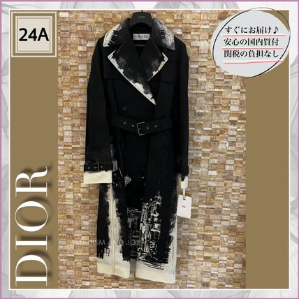 Christian Dior クリスチャン ディオール トレンチ コート