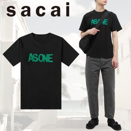 すぐ届く！【sacai×Eric Haze】コラボ AS ONE コットンＴシャツ