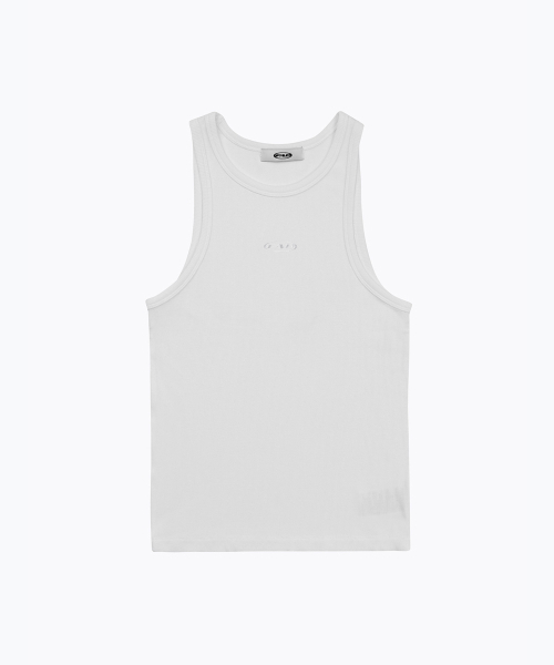 LE SSERAFIM チェウォン着用☆[FAD] BASIC RIBBED SLEEVELESS