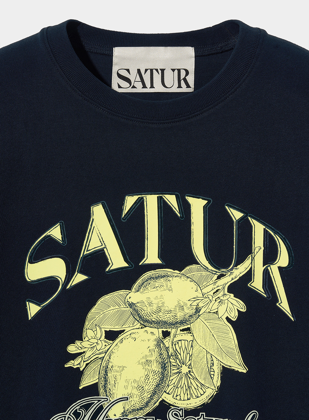 韓国SATUR セター】Citron Summer Graphic T-Shirt (SATUR/T