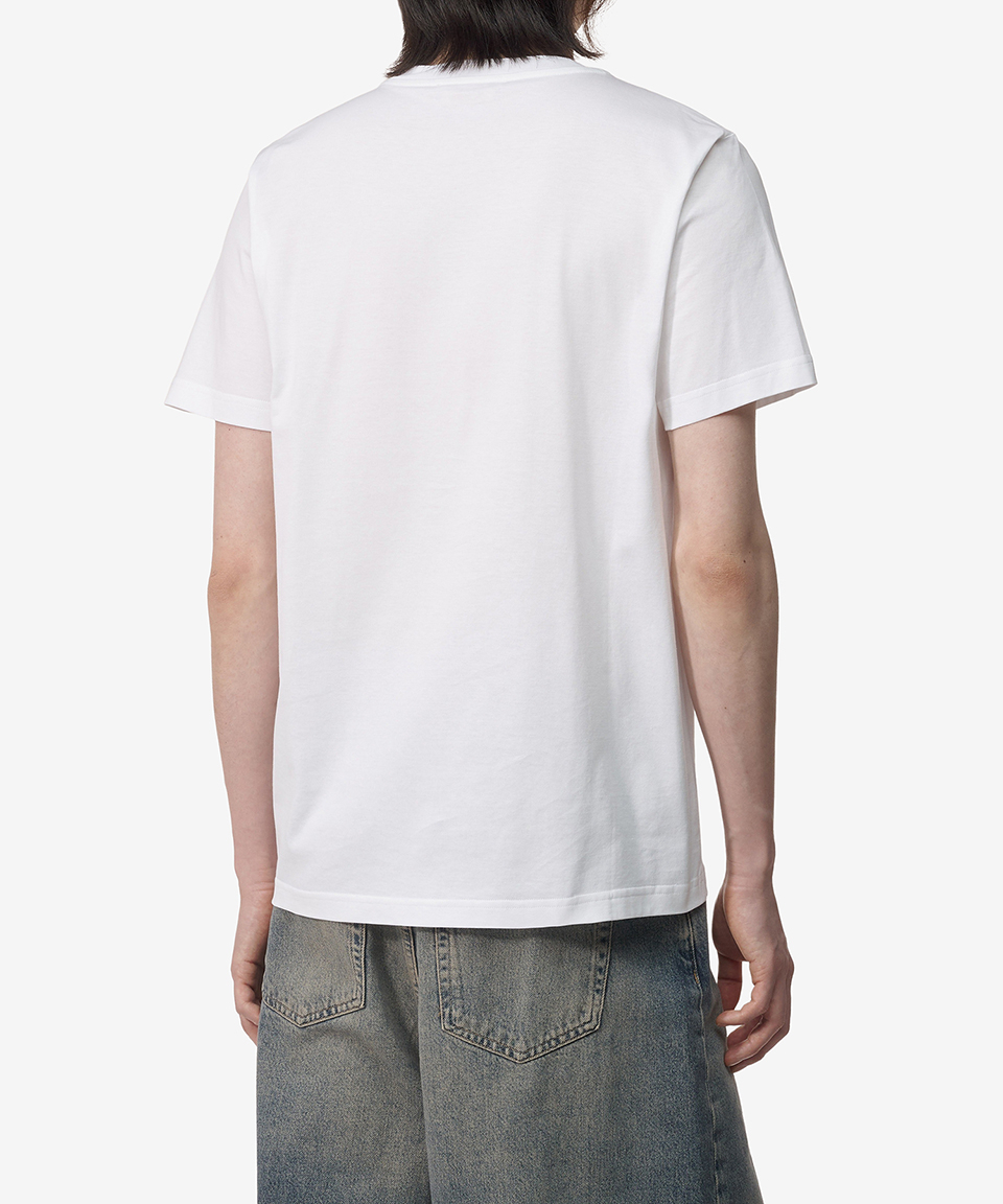 《MARNI》 HUMU0198 X0UTC017 00W01 ロゴ Tシャツ