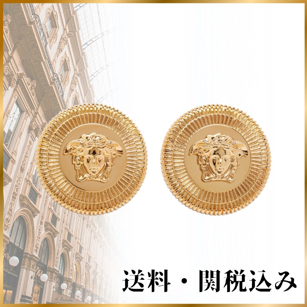 ♦VERSACE♦メドゥーサ イヤリング
