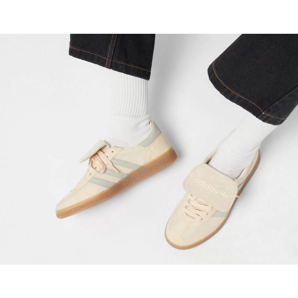 ★adidas OG x size?★ハンドボール SPZL LT★ベージュ★