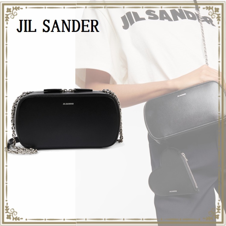 【送料 関税込】JIL SANDER Small leather crossbody bag