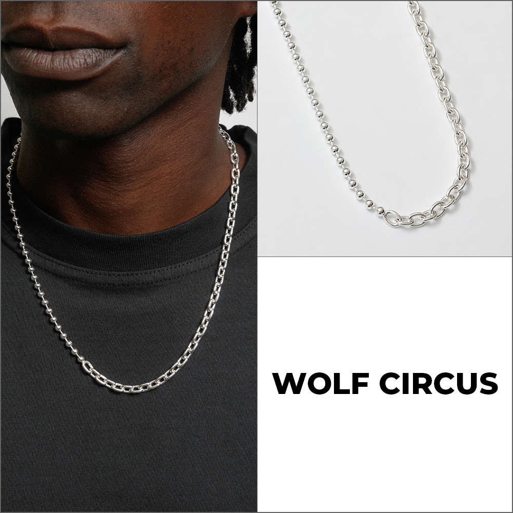 【Wolf Circus】Noah コンビネーションチェーンネックレス