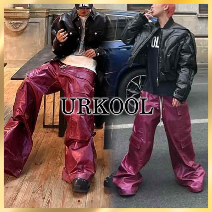 国内発送/関税込☆URKOOL☆イリディセント カーゴ パンツ☆