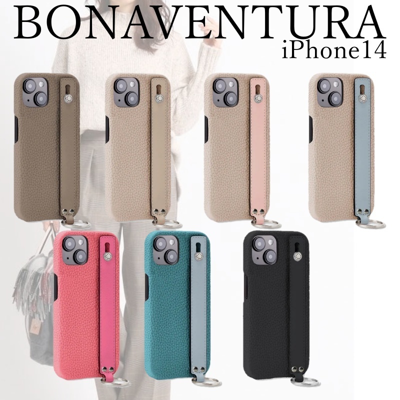 BONAVENTURA スマホケース (iPhone15Pro Max)ハンドル付き