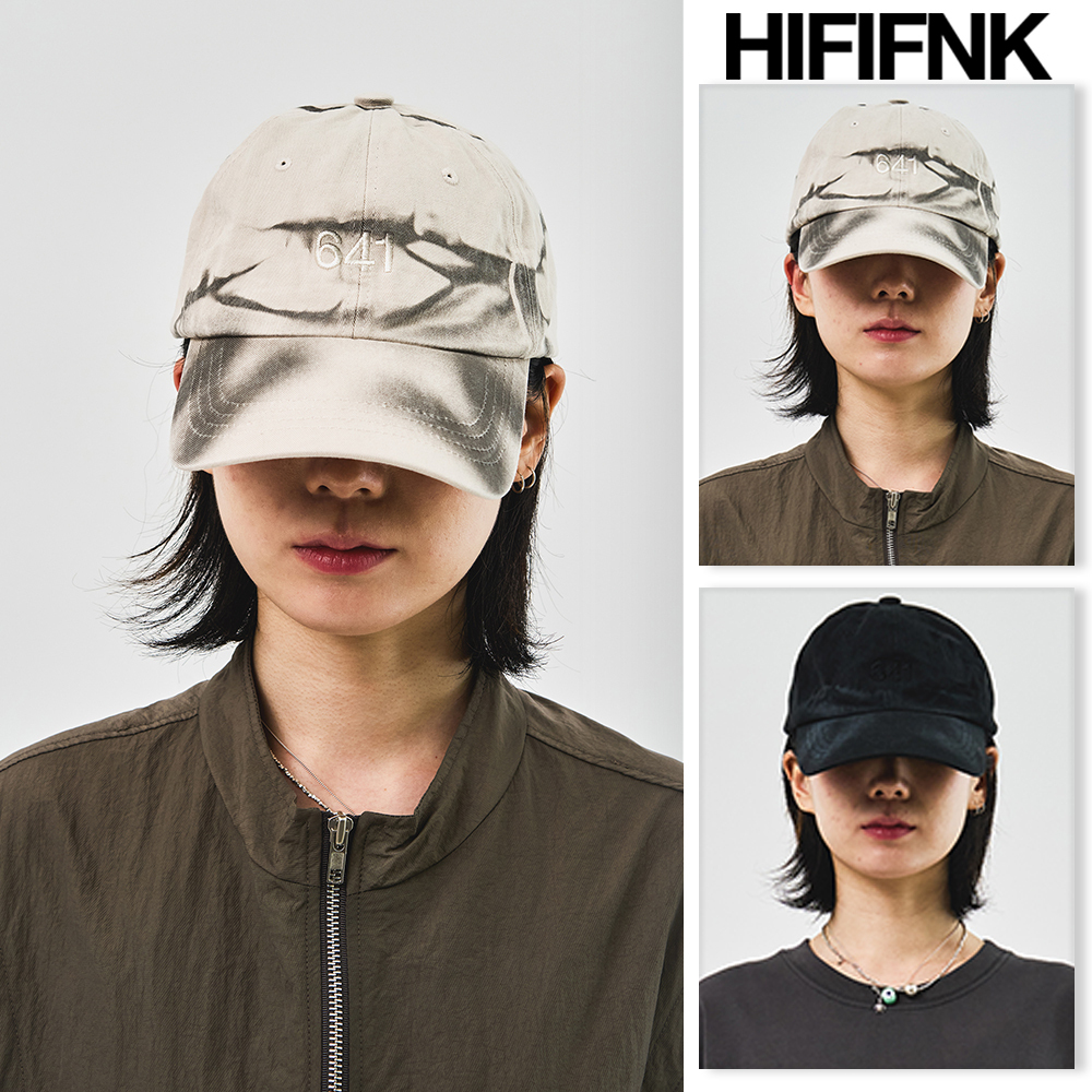 【HI FI FNK】Dirty Numbering Washed Cap
