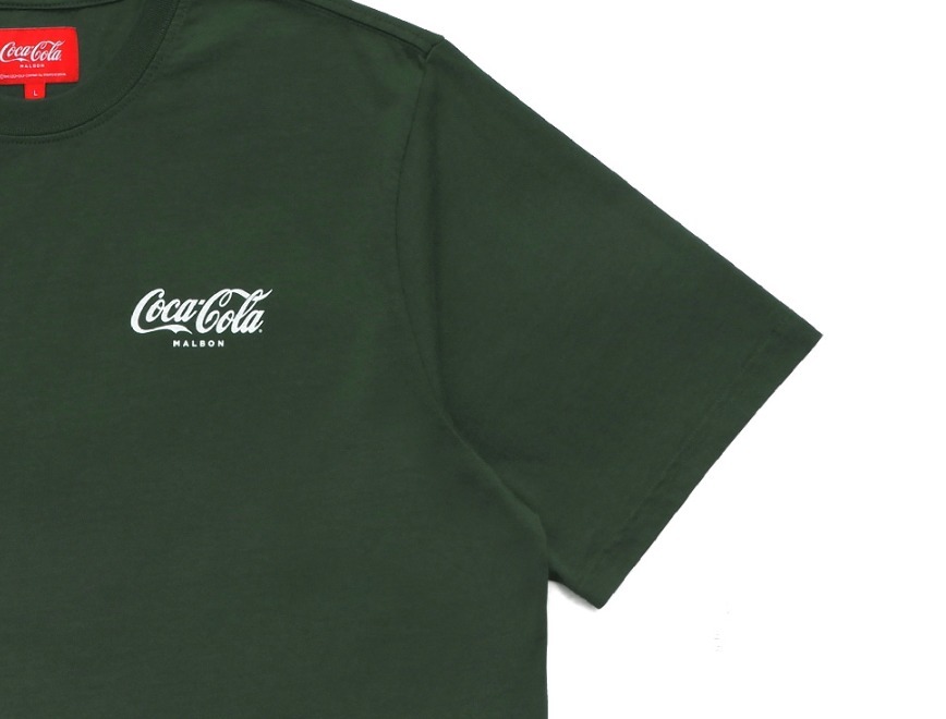 Malbon Golf T-shirt Malbon X Coca Cola Special Delivery Cream