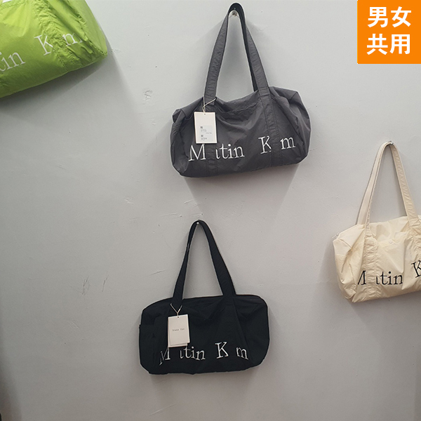 【MATIN KIM】LOGO SPORTY DUFFEL BAG★送料・関税込