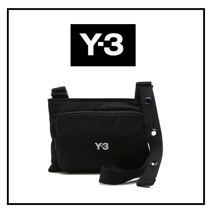 Y-3 Sacoche メッセンジャーバッグ ショルダーバッグ 黒