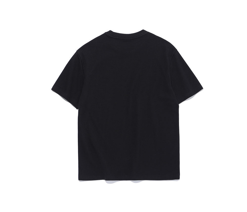 Tシャツ・カットソー WOOALONG Graphic half sleeve TShirts BLACK WL241JST01UBLK WOOALONG OG logo over fit Tshirts BLACK WL242JST02UBLK