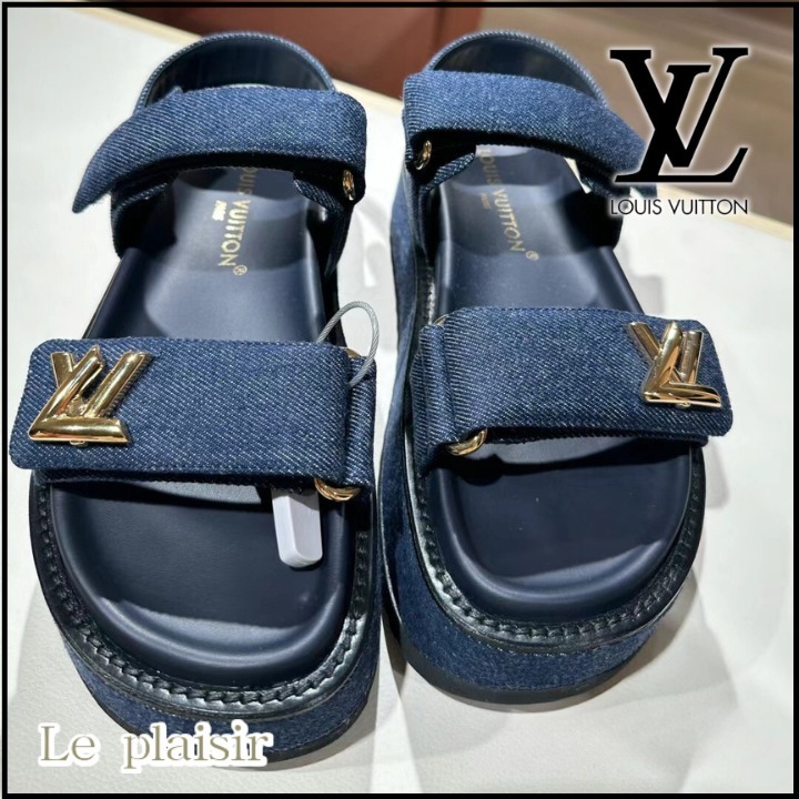 《大人気★》Louis Vuitton LV サンセット・ライン サンダル