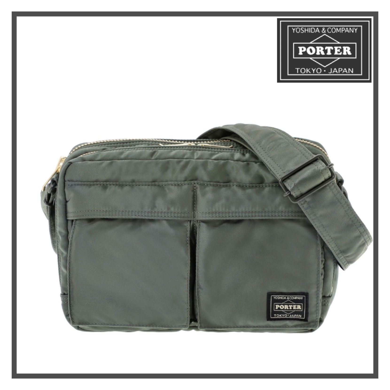 大注目●PORTER ポーター TANKER SLING BAG スリングバッグ org.jpg