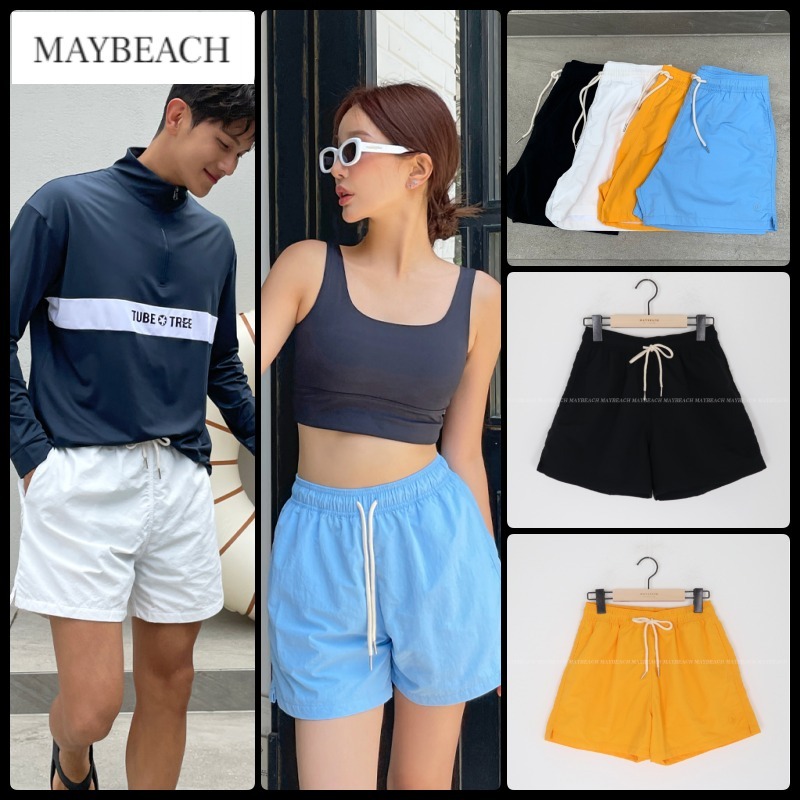 【MAYBEACH】★韓国★MADEロゴ ボードショット男女共用★4COLORS