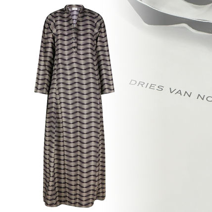 【DRIES VAN NOTEN】SS25 コットン シャツワンピース 送料関税込 シャツワンピ Dries Van Noten(ドリス ヴァン ノッテン