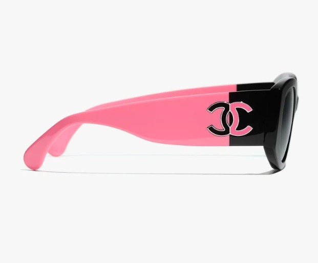 エレガント【CHANEL】オーバル サングラス グラデーション 24SS