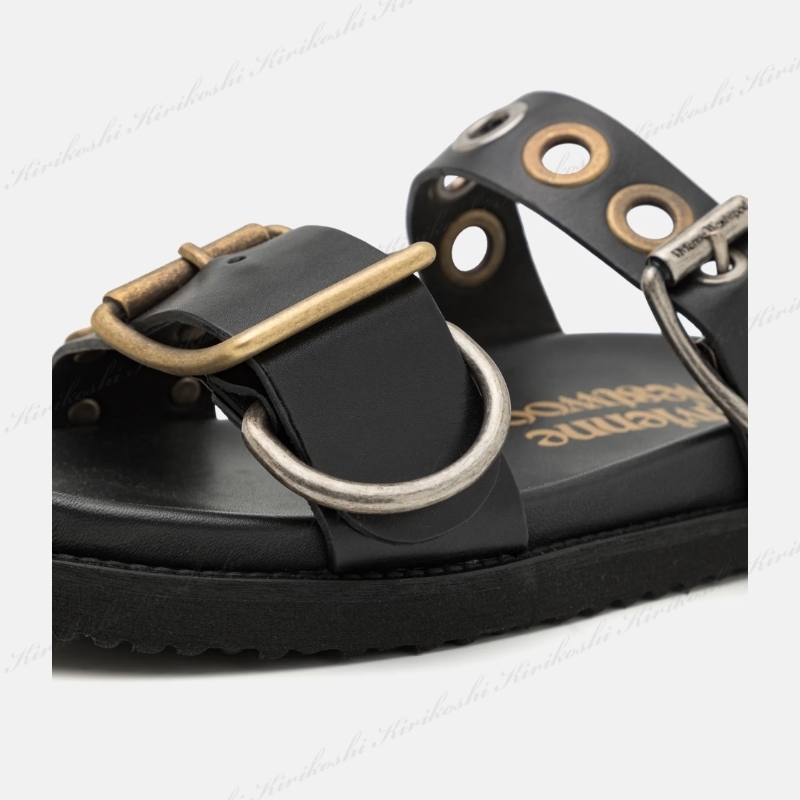 ◆VIVIENNE WESTWOOD NEW◆アレックス スタッズサンダル/Black◆ ◇VIVIENNE WESTWOOD NEW◇アレックス スタッズサンダル/Black