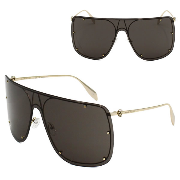Alexander McQueen AM0313S-001 サングラス スマート