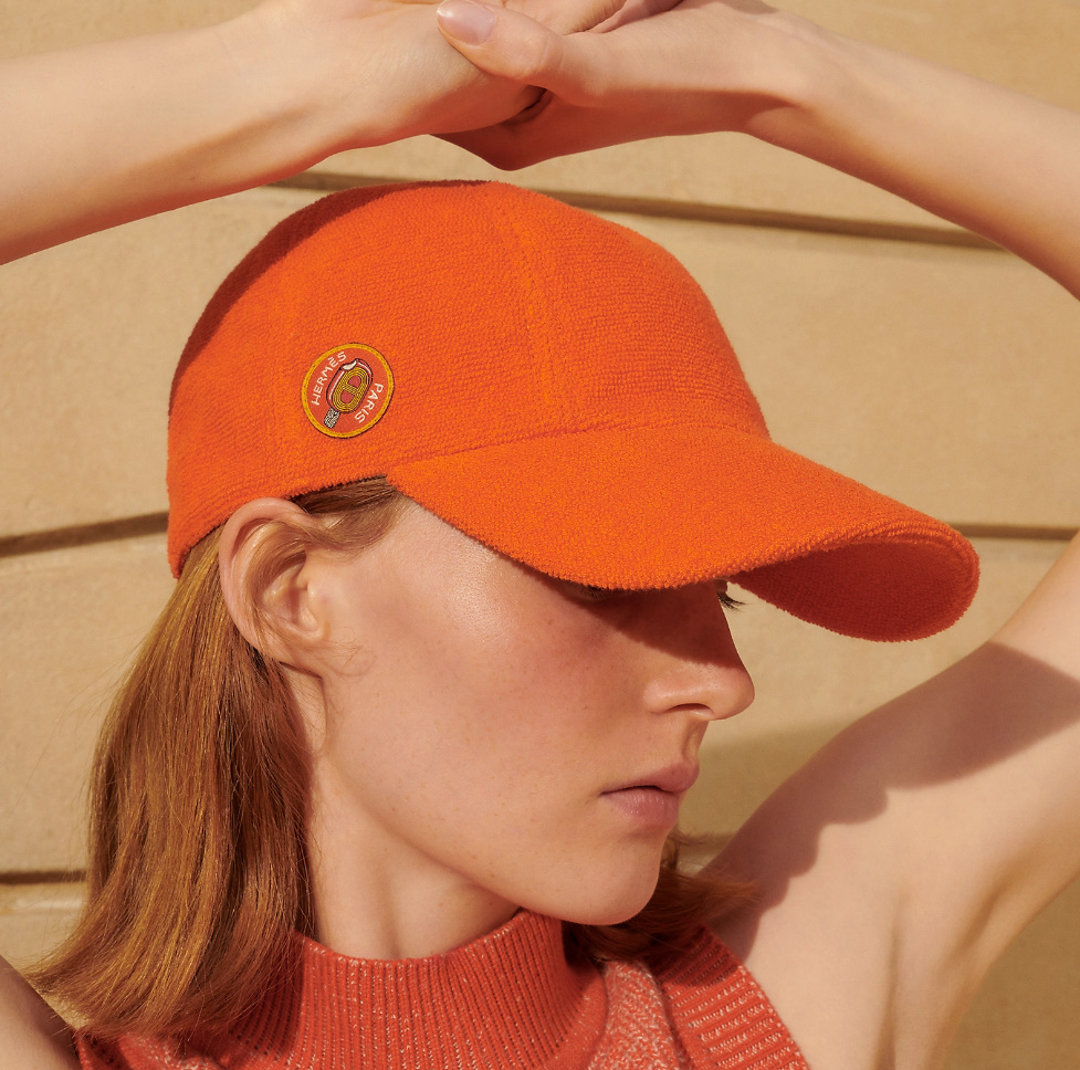 ■カジュアル【 HERMES 】キャップ 《デイヴィス》